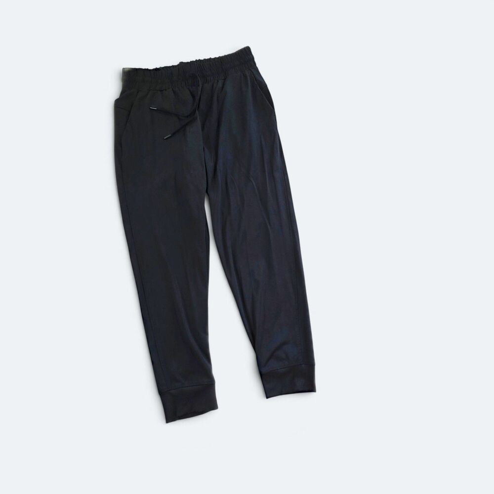 Member's Mark Black Travel Jogger Pants Lightweight Athletic Tapered L